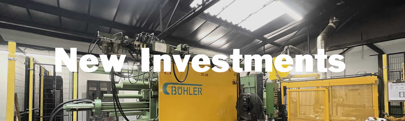 Buhler H400B Diecasting Machine, one of our new investments